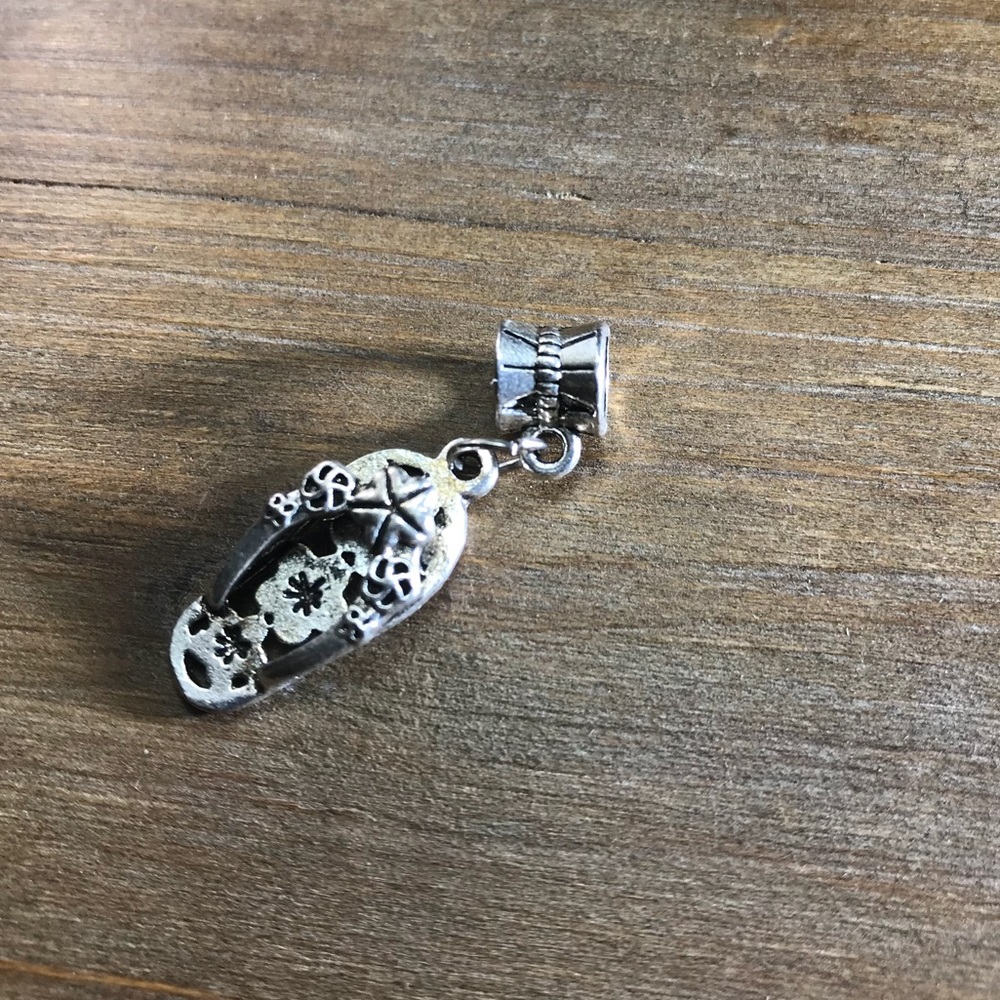 Flip flop sandal charm